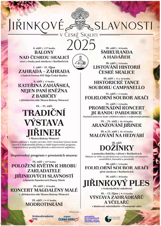 Jiřinkové slavnosti 2025
